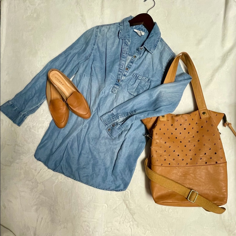 Chambray Dress, Summer